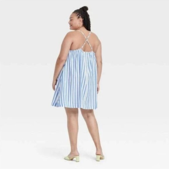 Striped Sundress Size 1X - Picture 5 of 14